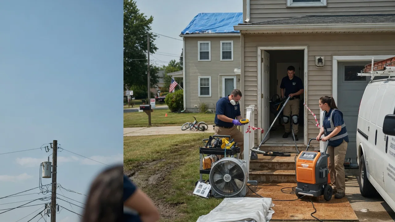 Water Damage Repair in Mount Hope, OH near me